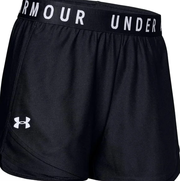 Under Armour Black Athletic Shorts Moisture-Wicking Performance - Picture 1 of 5